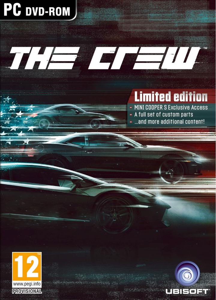 The Crew (Limited Edition inc. 4x cars, Show off Pack, Racer Pack, Surfer Pack)