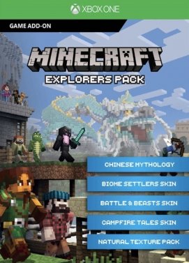 Minecraft Explorers Pack (Xbox one)
