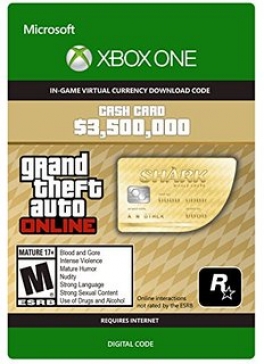 Grand Theft Auto V: Whale Shark Cash Card (Xbox One)