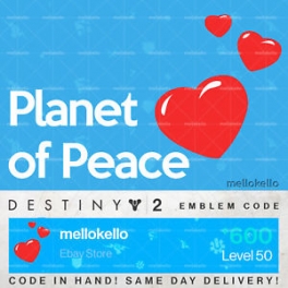 Destiny 2 - Planet of Peace Exclusive Emblem (DLC)