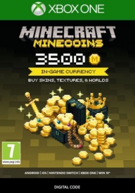 Minecraft: Minecoins Pack Minecraft 3 500 Coins (Xbox One)